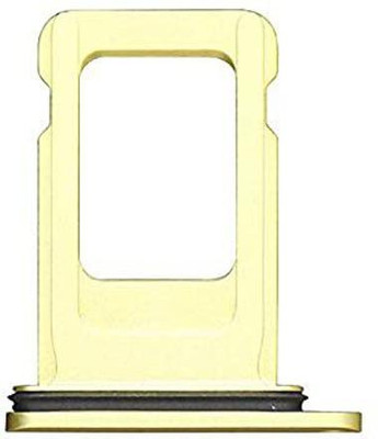 Anixen Sim Card Tray(Compatible With APPLE iPhone 11 Pro / 11 Pro Max : Yellow)