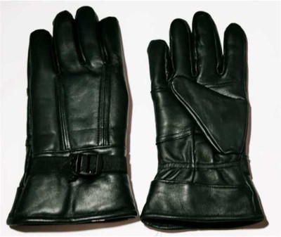 NV COLLECTION High Leather Quality Men/Women Gloves/Riding/Biking/Winter Gloves Riding Gloves(Black)