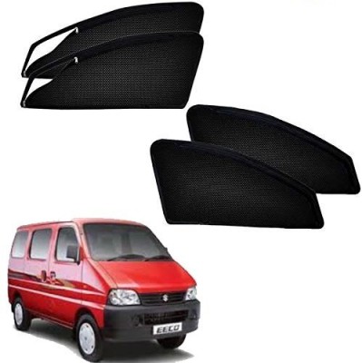 RAKRISH Rear Window, Side Window Sun Shade For Maruti Suzuki Eeco(Black)