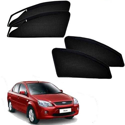 RAKRISH Rear Window, Side Window Sun Shade For Ford Ikon(Black)