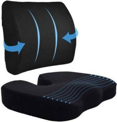 Tender Care Lumbar Tailbone Support Combo Offer WITH Coccyx, Sciatica, Lower Back Support Back / Lumbar Support