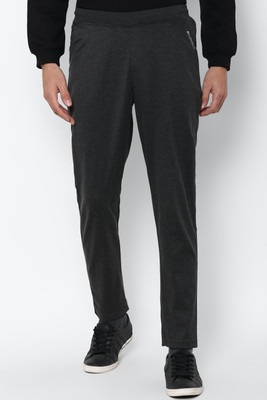 Allen Solly Solid Men Grey Track Pants