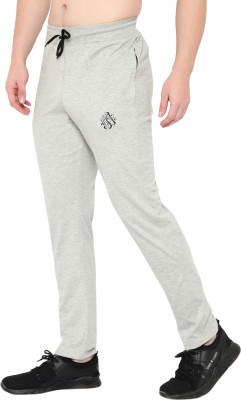 Zonecart Solid Men White Track Pants