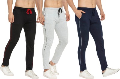 CLITHS Solid Men Multicolor Track Pants