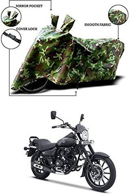 CARFAB Waterproof Two Wheeler Cover for Bajaj(Avenger 220 DTS-i, Green)