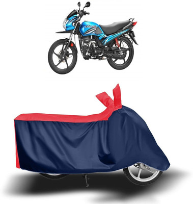 HYBRIDS COLLECTION Two Wheeler Cover for Hero(Passion Pro TR, Red, Blue)