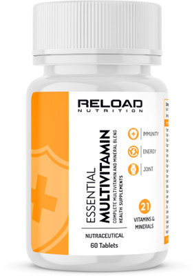 RELOAD NUTRITION Multivitamin Tablets for Men & Women(60 Tablets)