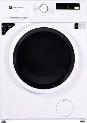 realme TechLife 8 kg Garment Sterilization Fully Automatic Front Load with In-built Heater White