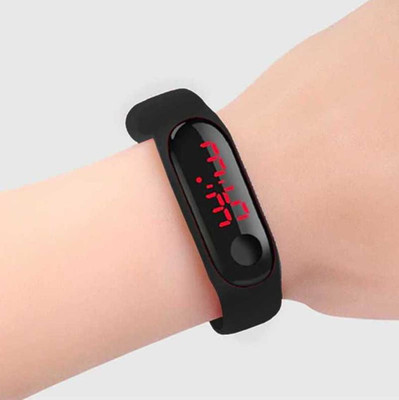 R AND P ENTERPRISE New Generation Black LED Display Top Latest Design Digital Watch  - For Boys & Girls