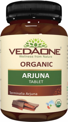 VEDAONE Arjuna (Terminalia arjuna) 750mg - 60 Tablets For Cardiovascular(60)