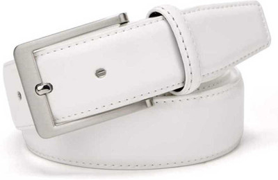 HENEDA Men White Synthetic Belt