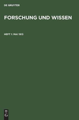 Mai 1913(German, Hardcover, unknown)