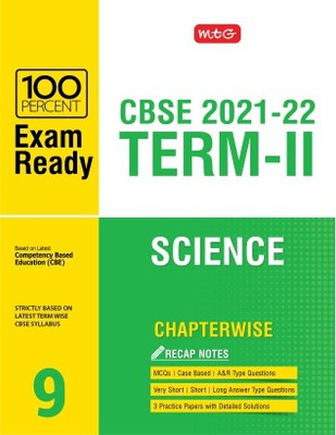 Class 9-100 Percent Exam Ready Cbse Board Term 2 Chapter-Wise Question Bank Science(English, Paperback, unknown)