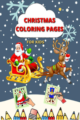 Christmas Coloring Pages For Kids(English, Paperback, Cucus Surus)