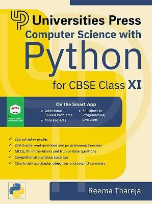 Computer Science with Python for CBSE Class XI(English, Paperback, Thareja Reema)