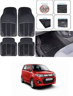 RONISH Rubber Standard Mat For  Maruti Suzuki WagonR Stingray(Black)