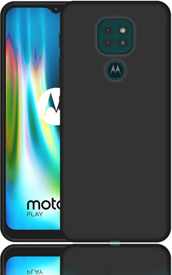 CASE CREATION Back Cover for Moto G9(Black, Dual Protection, Pack of: 1)