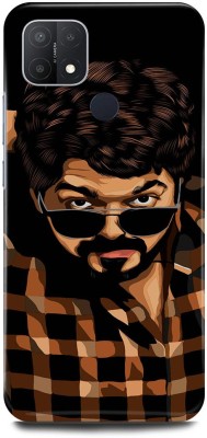 JUGGA Back Cover for OPPO A15S, CPH2179, VIJAY, THALAPATHY, SOUTH, ACTOR, HERO, MASTER(Black, Hard Case, Pack of: 1)
