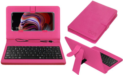ACM Keyboard Case for Zoom Me M3 Pro(Pink, Cases with Holder, Pack of: 1)