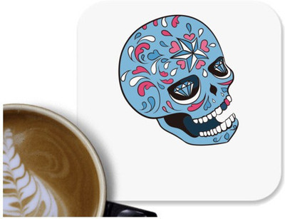 UDNAG Square Reversible Polyester Coaster(Pack of 1)