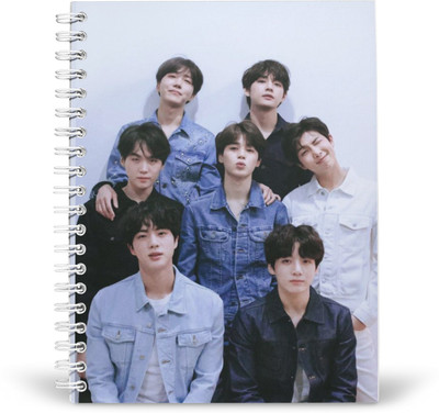 PurpleBees BTS Love Yourself Special A5 Diary Unruled 160 Pages(White)
