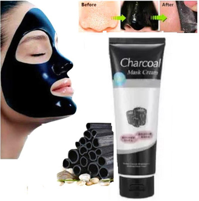 tanvi27 Face Tech Anti Blackhead Charcoal Face Mask Cream(130 ml)