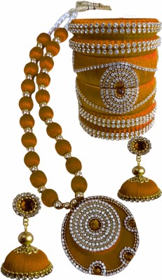 SRI Stone, Dori Gold Jewellery Set(Pack of 1)