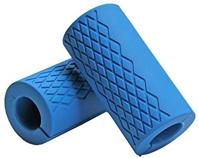 kachu Thick Bar Grips Nonslip Brbell Grips Slicone Rubber Dumbell Grips Hand Grip/Fitness Grip