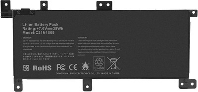 WISTAR C21N1509 Laptop Battery for A556 A556U X556 X556UA X556UB X556UF X556UJ X556UQ X556UR X556UV K556 K556U Vivobook F556 F556U XO015T XO076T C21PQ9H C21N15WZ 3 Cell Laptop Battery WISTAR C21N1509 Laptop Battery for A556 A556U X556 X556UA X556UB X556UF X556UJ X556UQ X556UR X556UV K556 K556U Vivobook F556 F556U XO015T XO076T C21PQ9H C21N15WZ 3 Cell Laptop Battery