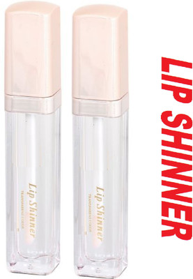 GFSU 2 SET OF LIP GLOSS LONG LASTING FOR ALL SKIN(6 ml, TRANSPARENT)