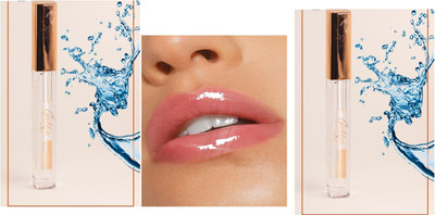 GFSU SHINE AND LIQUID SET OF 2 LIP GLOSS(12 ml, TRANSPARENT)