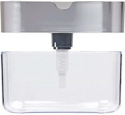 SWISS WONDER Soap Pump Dispenser for Dishwasher 310 ml Soap Dispenser(Clear)