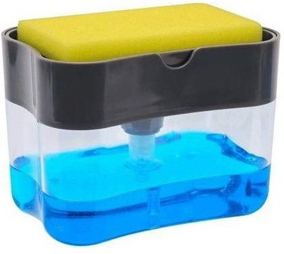 SWISS WONDER Soap Pump Dispenser for Dishwasher 310 ml Soap Dispenser(Clear)