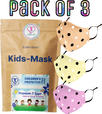 SUBHUSHA SUPER SAFETY 3 Layer cartoon print kids mask combo pack Reusable Washable Breathable Skin Friendly Soft Cotton Fabric Face Mask with Adjustable Ear loops for Boys Girls Children Babies (Anti Pollution Mask , Anti Viral Mask , Anti Bacterial Mask ) (School Mask , Outdoor Mask , Kids Party Ma SUBHUSHA SUPER SAFETY 3 Layer cartoon print kids mask combo pack Reusable Washable Breathable Skin Friendly Soft Cotton Fabric Face Mask with Adjustable Ear loops for Boys Girls Children Babies (Anti Pollution Mask , Anti Viral Mask , Anti Bacterial Mask ) (School Mask , Outdoor Mask , Kids Party Ma
