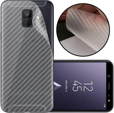 CASE CREATION Samsung Galaxy On6 Mobile Skin(3D Carbon Fibre Transparent Back Skin Matte Finish)
