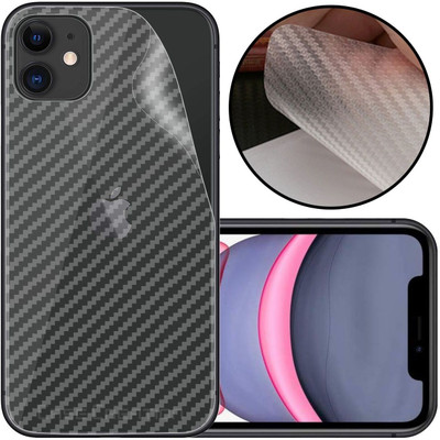 CASE CREATION Apple Iphone 11 Pro Mobile Skin(3D Carbon Fibre Transparent Back Skin Matte Finish)
