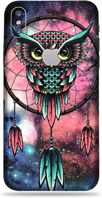 AsSkin Apple iPhone X Mobile Skin(Ultra Pink Owl Skin With High Matte Finish..)
