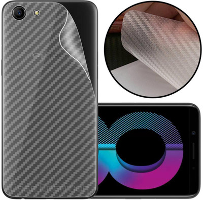 CASE CREATION OPPO Realme 1 Mobile Skin(3D Carbon Fibre Transparent Back Skin Matte Finish)