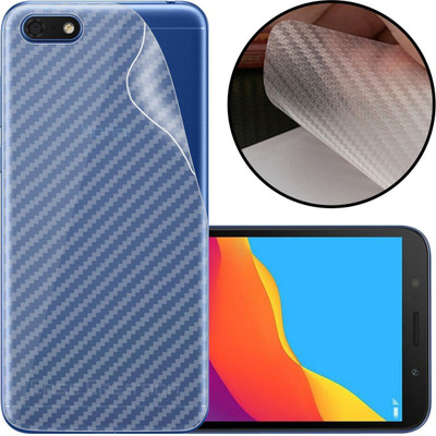 CASE CREATION Huawei Y5 (2021) Mobile Skin(3D Carbon Fibre Transparent Back Skin Matte Finish)