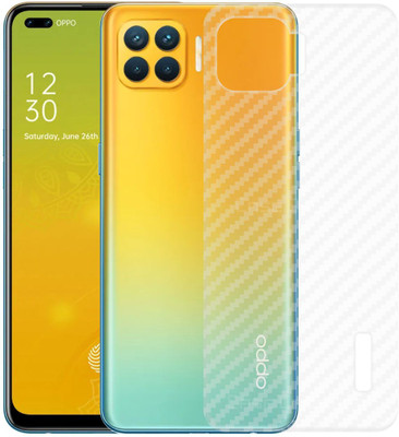 CASE CREATION Oppo F17 pro Mobile Skin(3D Carbon Fibre Transparent Back Skin Matte Finish)