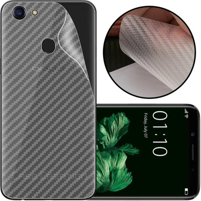 CASE CREATION Oppo F5 Youth Mobile Skin(3D Carbon Fibre Transparent Back Skin Matte Finish)