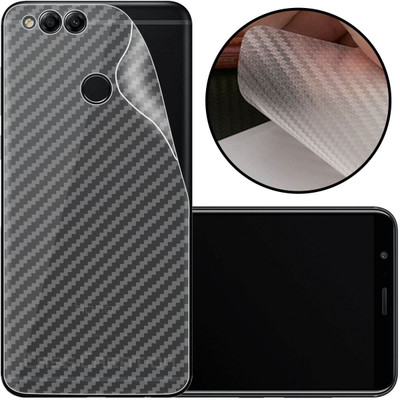 CASE CREATION Honor 7X Mobile Skin(3D Carbon Fibre Transparent Back Skin Matte Finish)
