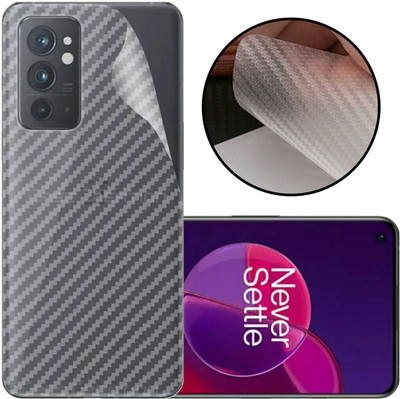 CASE CREATION OnePlus 9RT 5G Mobile Skin(3D Carbon Fibre Transparent Back Skin Matte Finish)