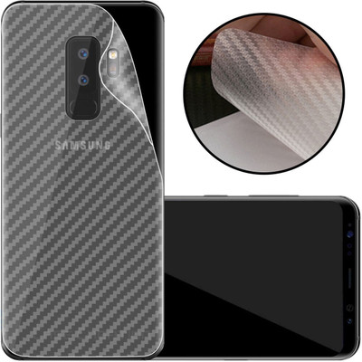 CASE CREATION Samsung Galaxy S9 Plus Mobile Skin(3D Carbon Fibre Transparent Back Skin Matte Finish)