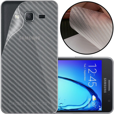 CASE CREATION Samsung Galaxy On5 Mobile Skin(3D Carbon Fibre Transparent Back Skin Matte Finish)