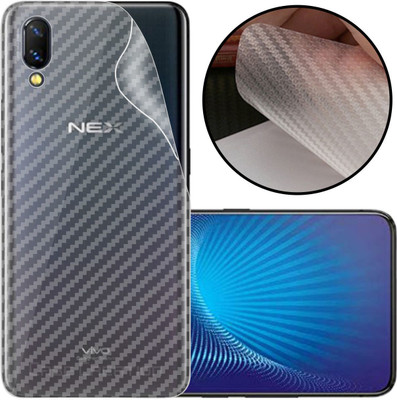 CASE CREATION Vivo Nex, Vivo Nex Mobile Skin(3D Carbon Fibre Transparent Back Skin Matte Finish)