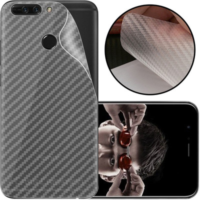 CASE CREATION Huawei Honor V9 Mobile Skin(3D Carbon Fibre Transparent Back Skin Matte Finish)