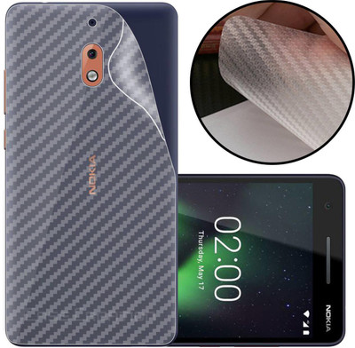 CASE CREATION Nokia 3.1 2021 Mobile Skin(3D Carbon Fibre Transparent Back Skin Matte Finish)