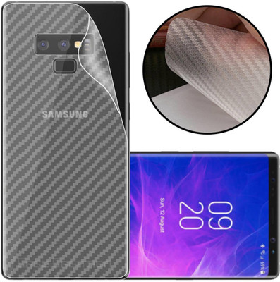 CASE CREATION Samsung Galaxy Note9 Mobile Skin(3D Carbon Fibre Transparent Back Skin Matte Finish)