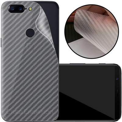 CASE CREATION OnePlus 5T Mobile Skin(3D Carbon Fibre Transparent Back Skin Matte Finish)